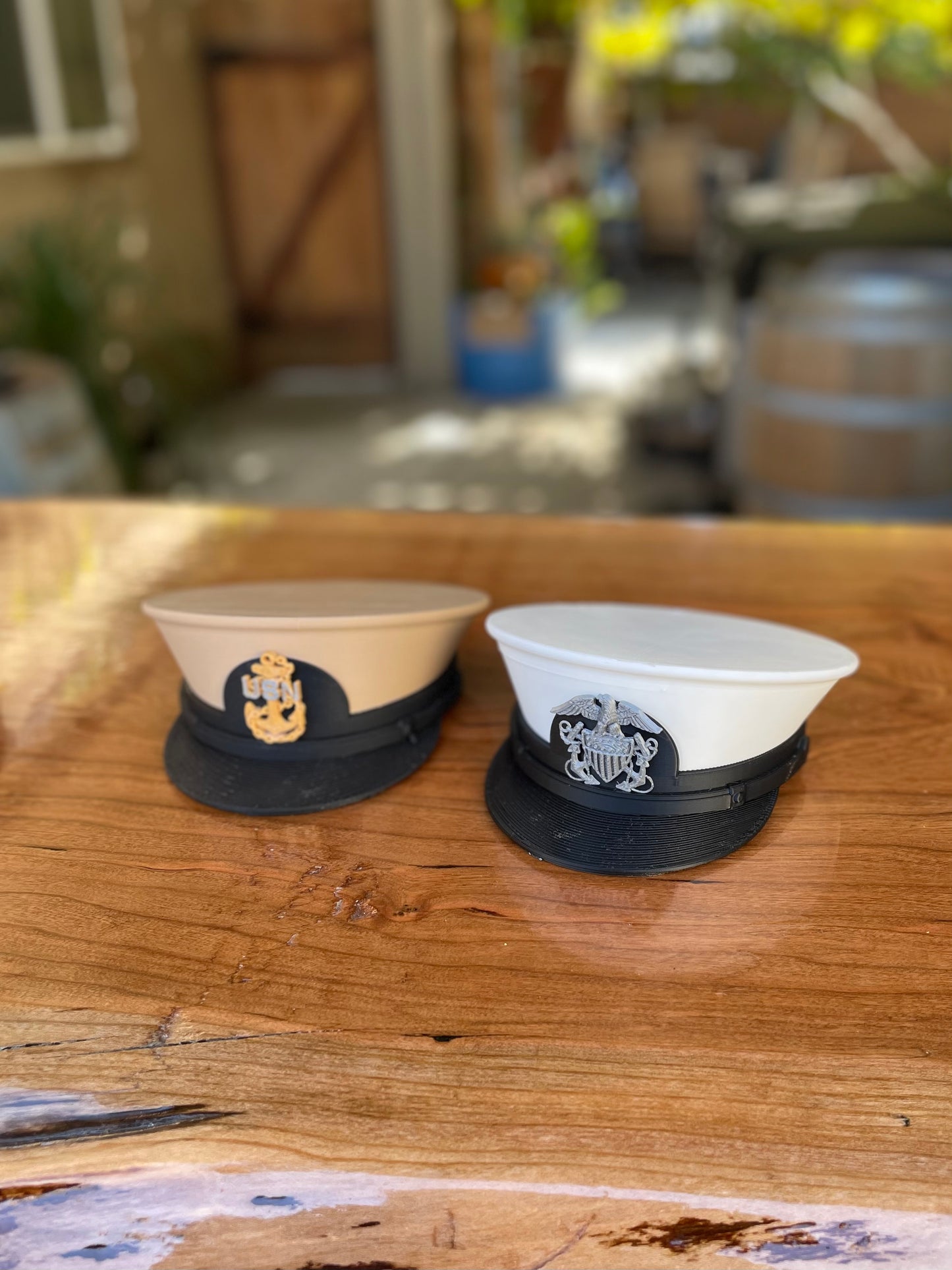 Miniature Hat Box with Miniature 3D Printed Combo Cover
