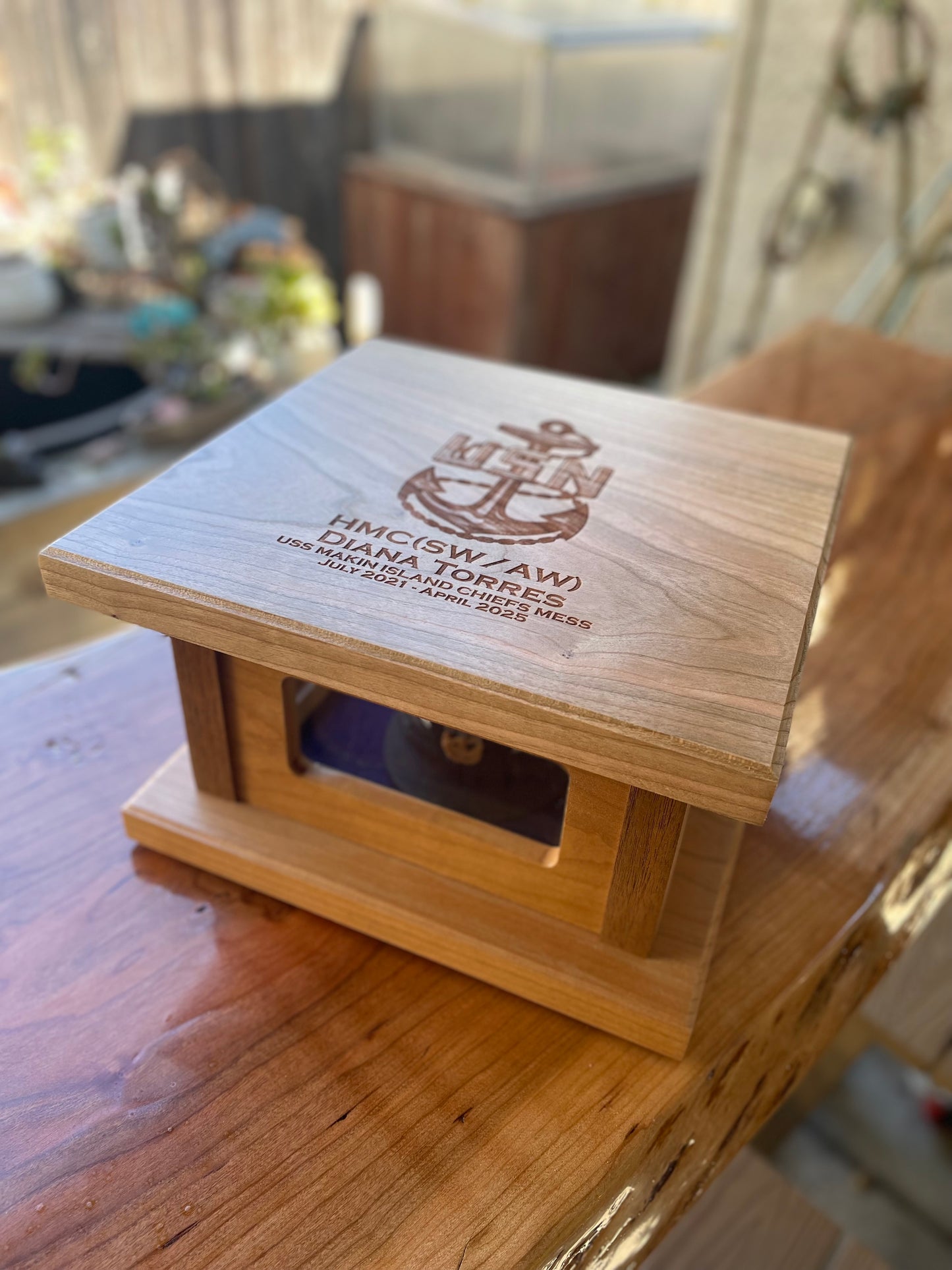 Miniature Hat Box with Miniature 3D Printed Combo Cover