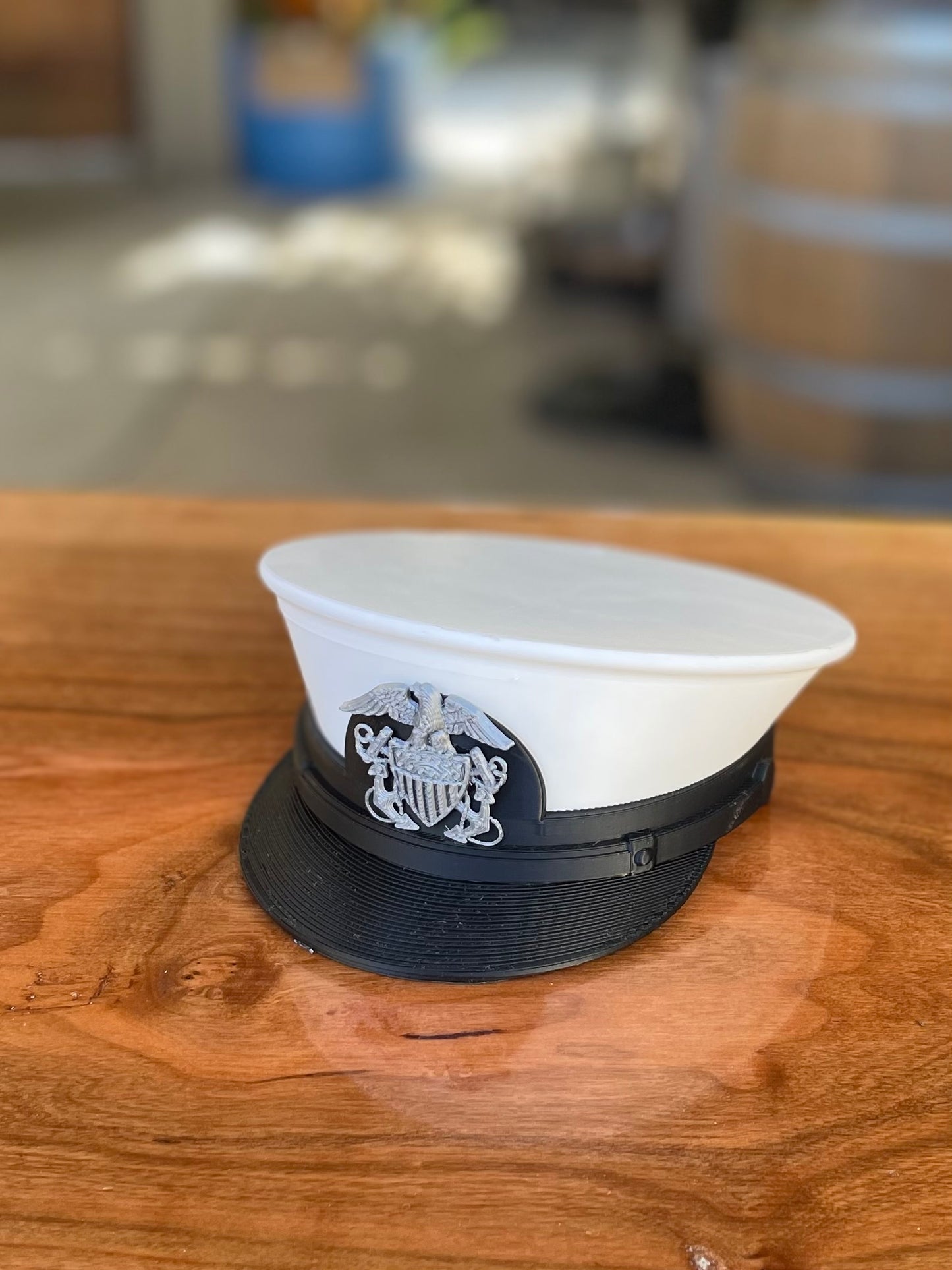 Miniature Hat Box with Miniature 3D Printed Combo Cover