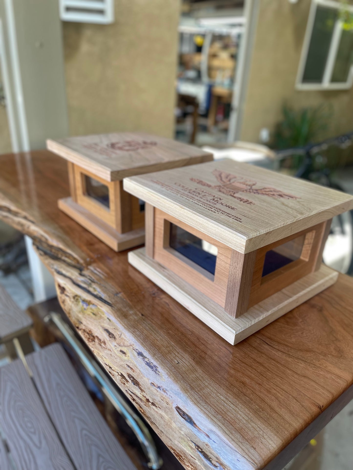 Miniature Hat Box with Miniature 3D Printed Combo Cover