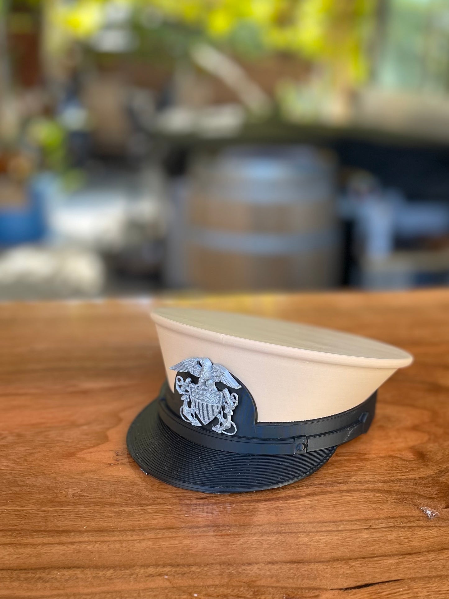 Miniature Hat Box with Miniature 3D Printed Combo Cover