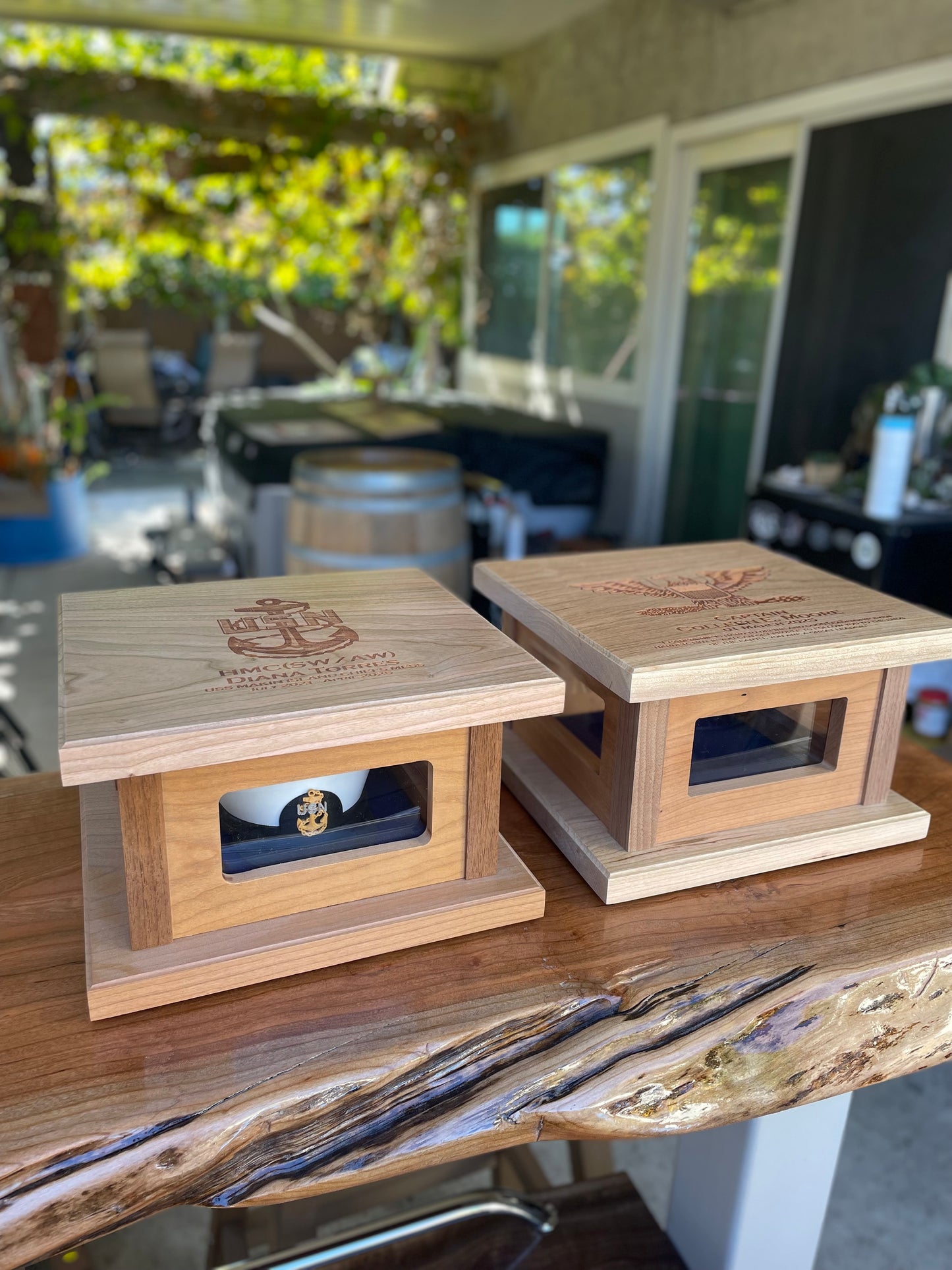 Miniature Hat Box with Miniature 3D Printed Combo Cover