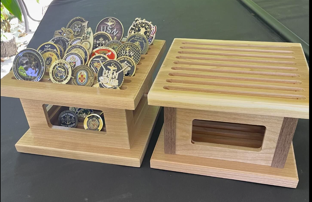 Miniature Hat Box with Miniature 3D Printed Combo Cover