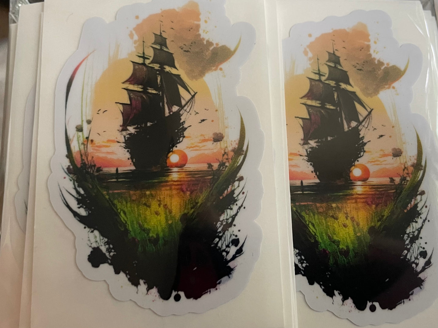 Ship of Sail Stuck in Time