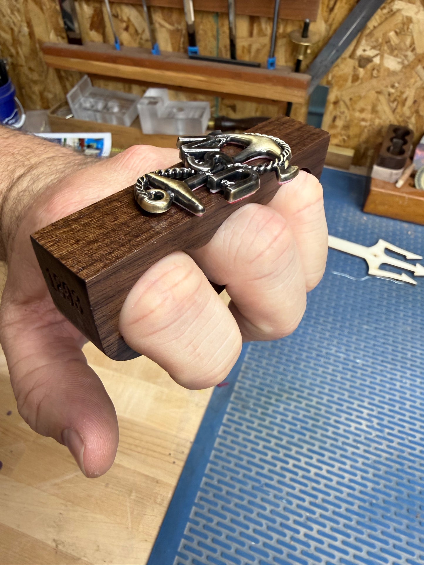 Hand Crafted Two and Three-Knuckle Chief Petty Officer Ring