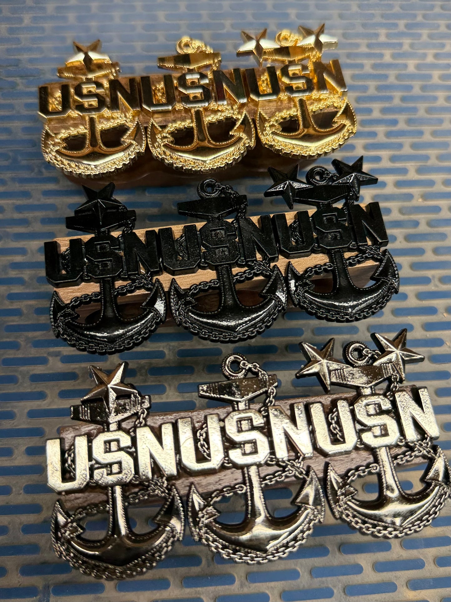 Hand Crafted Two and Three-Knuckle Chief Petty Officer Ring