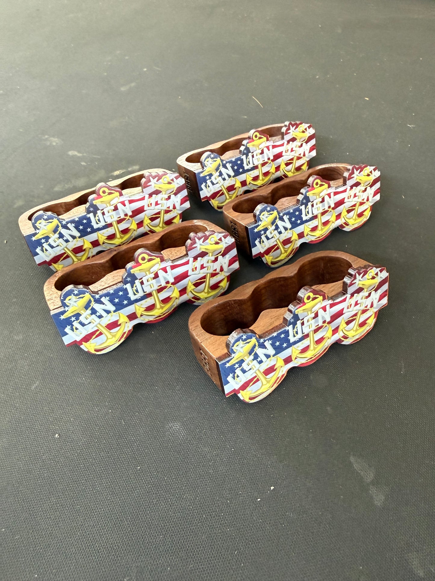 Hand Crafted Three-Knuckle Chief Petty Officer Ring