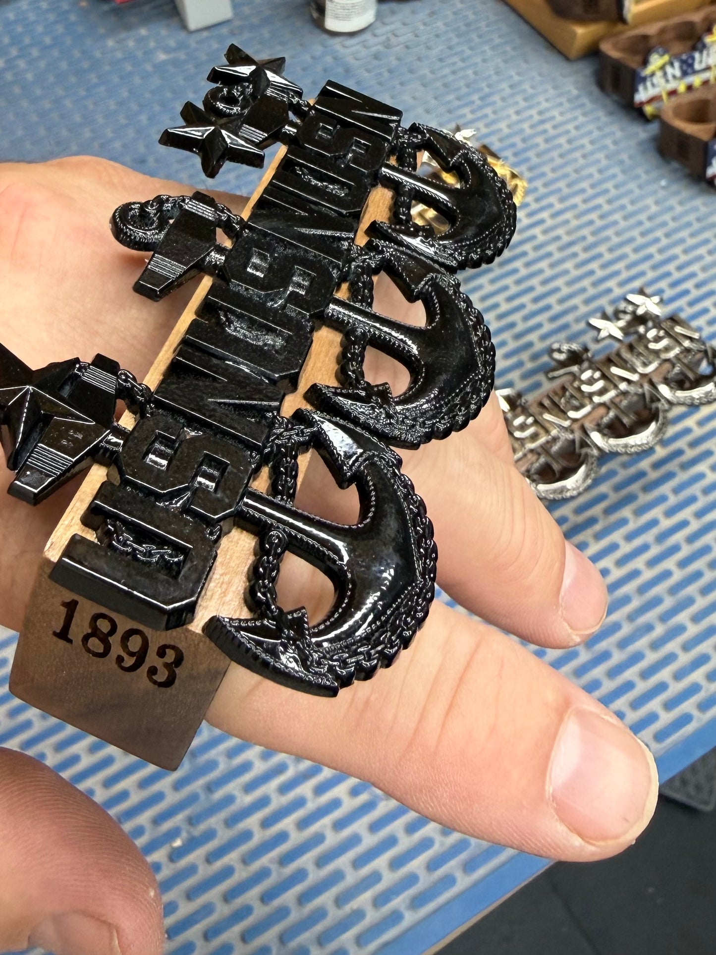 Hand Crafted Two and Three-Knuckle Chief Petty Officer Ring